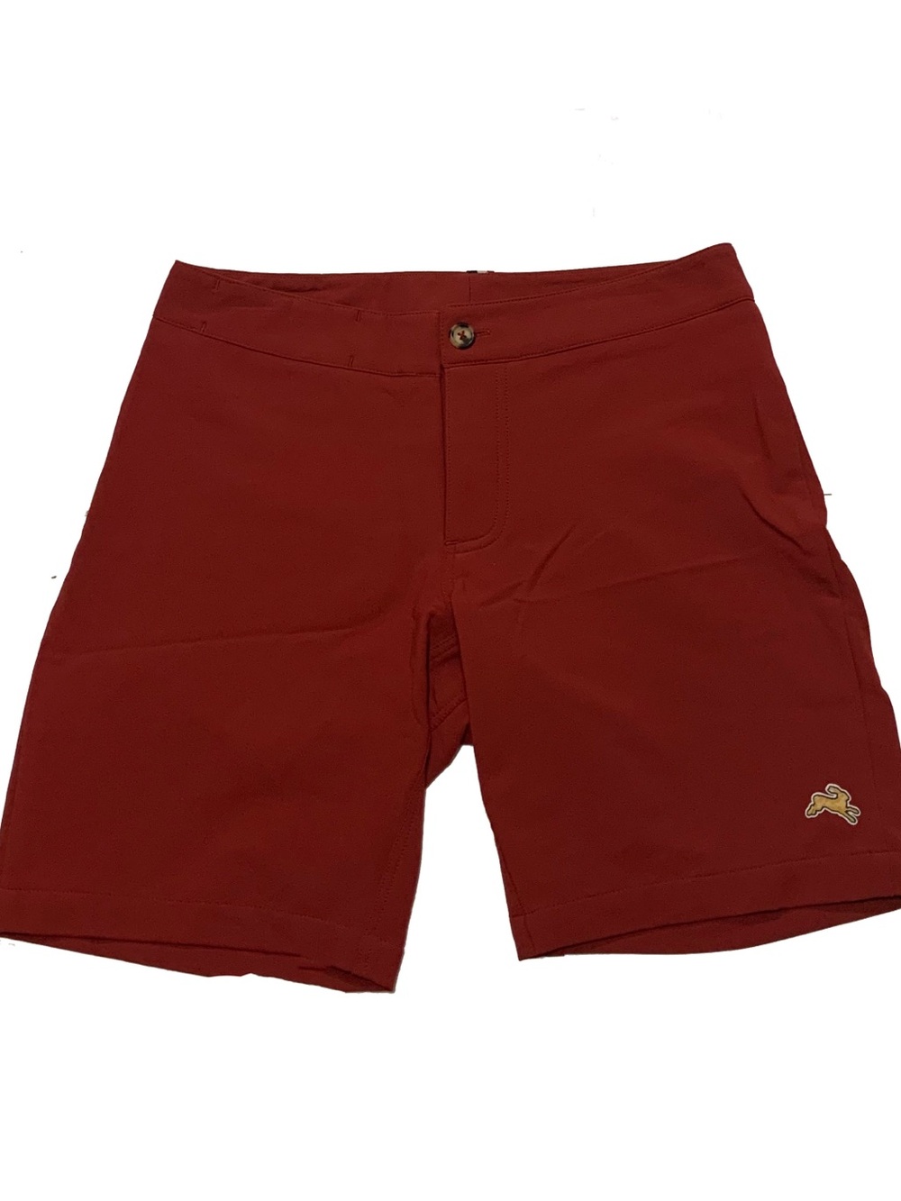 Tracksmith Men's Rust Red Athletic Shorts
